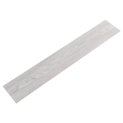 36 Pcs Wood Grain PVC Self-Adhesive Flooring Plank