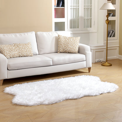 Irregular Shaped Super Soft Shaggy Area Rug