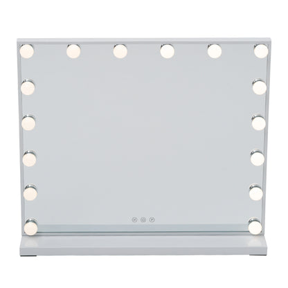 Large Makeup Vanity Dressing Table Mirror With LED Dimmable Lights