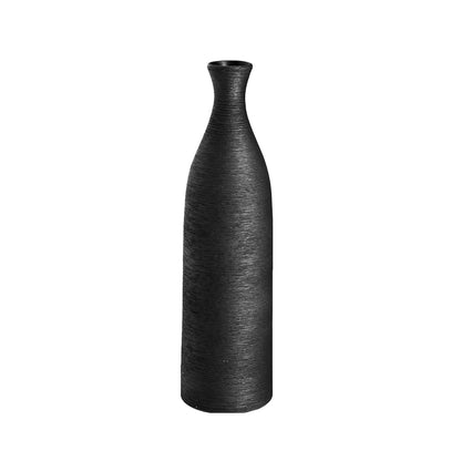 Black Modern Ceramic Minimalist Vase