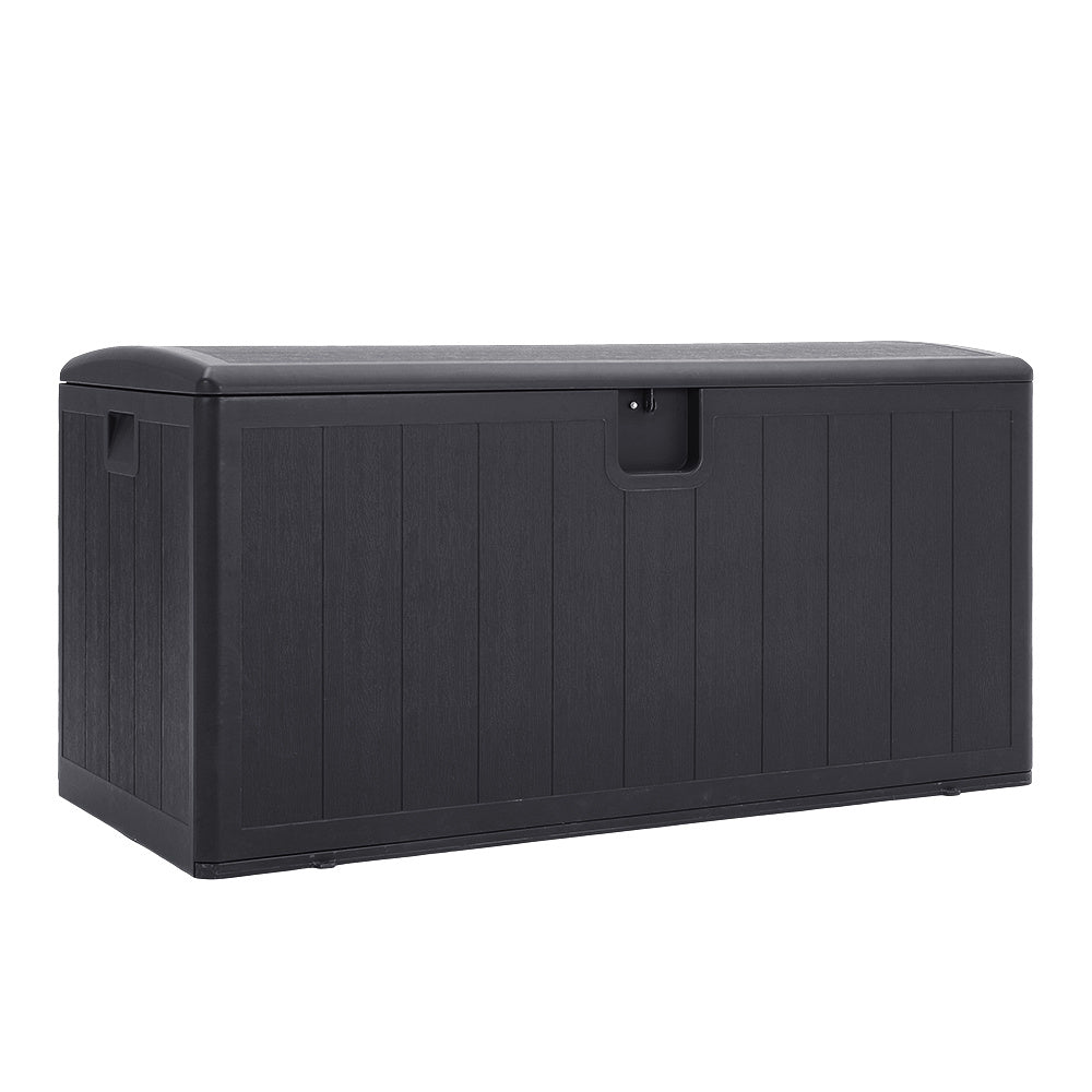 Brown 105 Gallon Outdoor Deck Box
