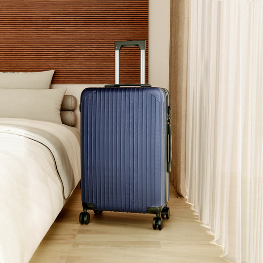 Blue 28 inch Hardshell Spinner Wheel Luggage Travel Suitcase