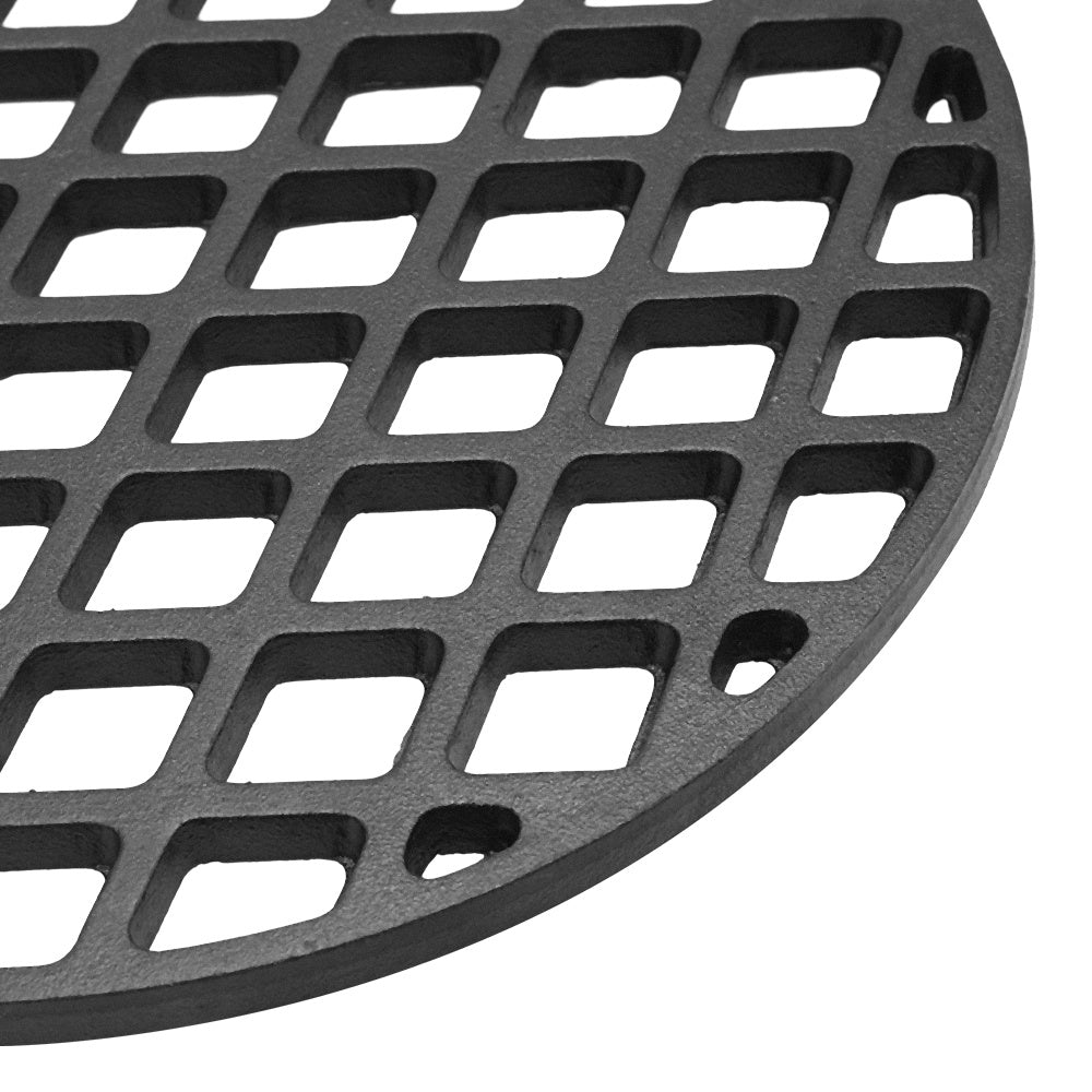 Cast iron round grill grates best sale