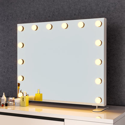 LED Dimmable Bulbs Vanity Mirror for Bedroom