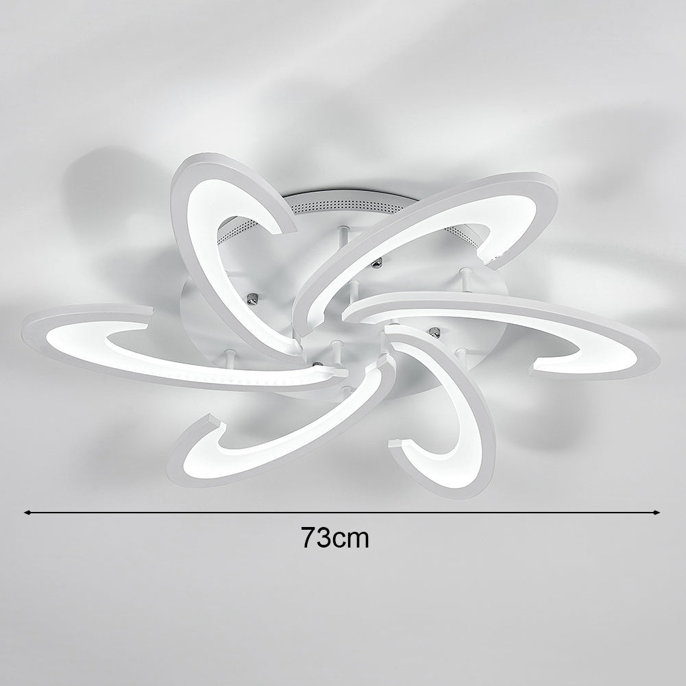 White 73cm Special Design LED Ceiling Light White Light