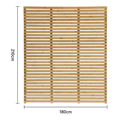 180x210cm Garden Wood Fence Gate