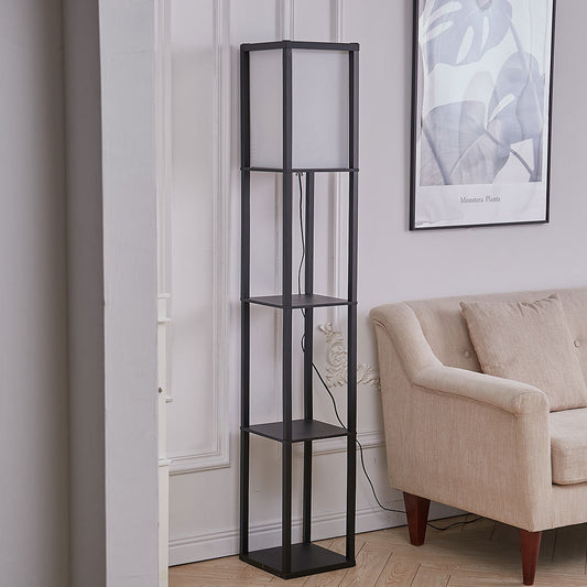 4 Tiered Modern Shelf Floor Lamp Light