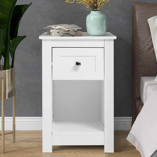 Modern Bedroom Nightstand Bedside Table with Drawer