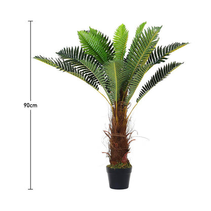 90CM Realistic Artificial Palm Tree With Pot