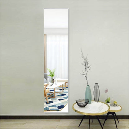 147cm H Metal Frame Over the Door Full Length Mirror