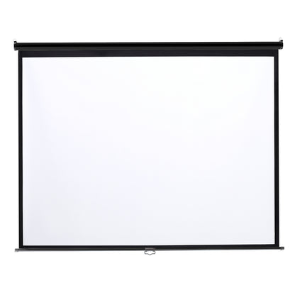84 Inch HD Manual Pull Down Projector Screen