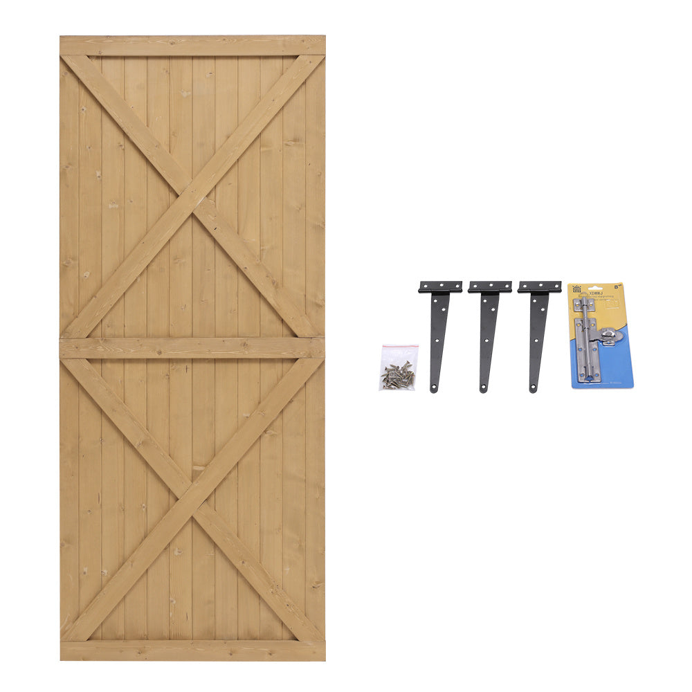 Garden Flat Top Pine Wood Gate Kit