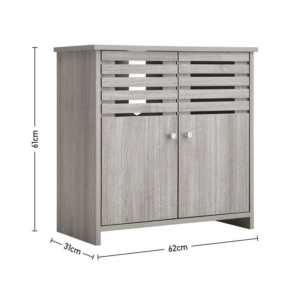 W62 x H61cm Vanity Cabinet Double Door Under Sink Base