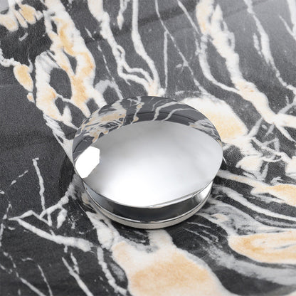 Bathroom Oval Countertop Basin Marble 48x34cm