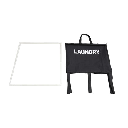 Large Folding Laundry Basket Portable X-Framed Clother Hamper