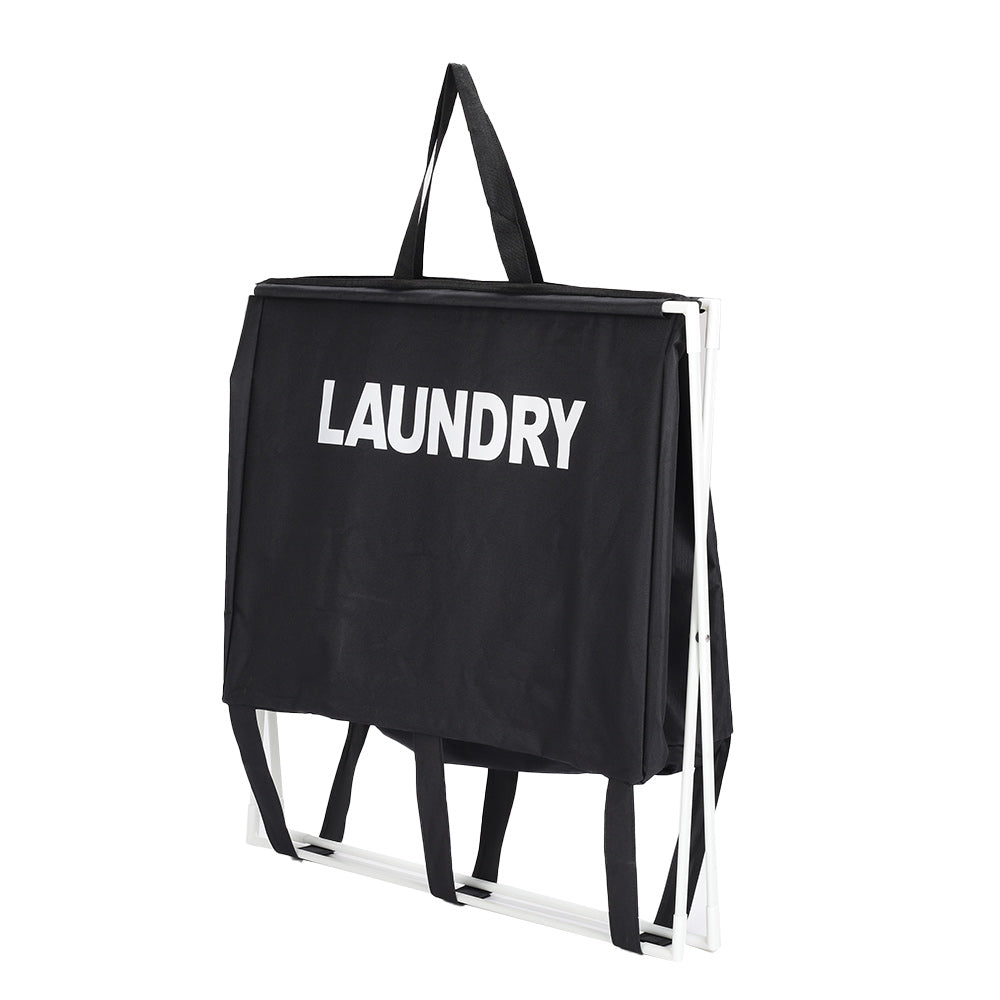 Large Folding Laundry Basket Portable X-Framed Clother Hamper